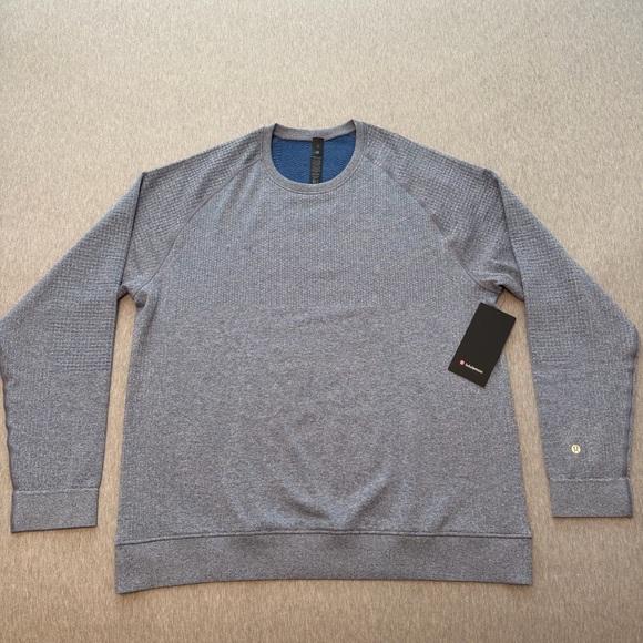 NWT Lululemon Engineered Warmth Long-Sleeve Crew XXL Soft Denim
